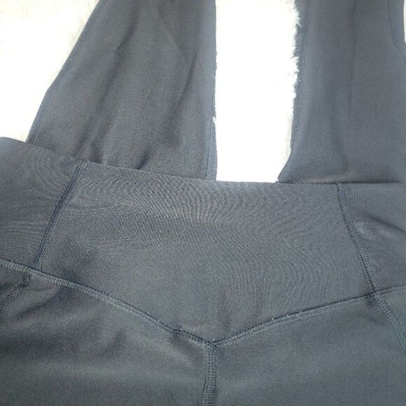 NIKE power tight fit training dri fit black size small yoga leggings womens - Picture 11 of 16